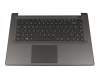 Clavier incl. topcase DE (allemand) noir/noir original pour Medion Akoya E6245 (M15GUN)