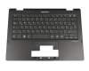 Clavier incl. topcase DE (allemand) noir/noir original pour Medion Akoya E2293 (YS11G)