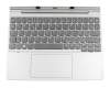 5D20R49382 original Lenovo clavier incl. topcase DE (allemand) gris/argent