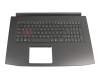 6B.Q29N2.011 original Acer clavier incl. topcase DE (allemand) noir/noir avec rétro-éclairage (GeForce 1060)