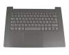 Clavier incl. topcase DE (allemand) gris/gris original pour Lenovo V330-14ISK (81AY)