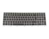 Clavier noir/argent original pour HP ProBook 650 G4 (3JY27EA)