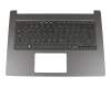 Clavier incl. topcase DE (allemand) noir/noir original pour Acer Aspire 5 (A514-52K)