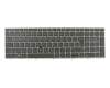 Clavier DE (allemand) noir/gris avec rétro-éclairage et mouse stick original pour HP ZBook 17 G6