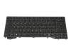 FUJ:CP760748-XX original Fujitsu clavier DE (allemand) noir/gris foncé avec rétro-éclairage