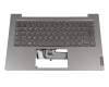 5CB0W44384 original Lenovo clavier incl. topcase DE (allemand) gris/gris avec rétro-éclairage