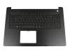 JW3GR original Dell clavier incl. topcase DE (allemand) noir/noir