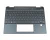 L37683-041 original HP clavier incl. topcase DE (allemand) noir/noir avec rétro-éclairage
