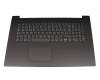 5CB0R48144 original Lenovo clavier incl. topcase DE (allemand) gris/gris avec rétro-éclairage