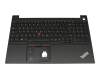 PK131D71B11 original Lenovo clavier incl. topcase DE (allemand) noir/noir avec rétro-éclairage et mouse stick