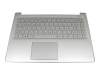 40069760 original Medion clavier incl. topcase DE (allemand) argent/argent