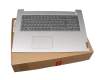 EG1JX000100 original Lenovo clavier incl. topcase DE (allemand) gris/argent (Fingerprint)