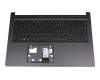 Clavier incl. topcase DE (allemand) blanc/noir original pour Acer Aspire 1 (A115-22)