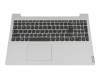 Clavier incl. topcase DE (allemand) noir/blanc original pour Lenovo IdeaPad L340-15API (81LW)