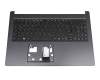 6BHDEN7021 original Acer clavier incl. topcase DE (allemand) noir/noir
