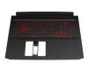 NKI151315N original Acer clavier incl. topcase DE (allemand) noir/noir avec rétro-éclairage (GTX 1650)