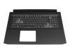 6B.Q84N2.077 original Acer clavier incl. topcase DE (allemand) noir/noir avec rétro-éclairage (GTX 1660/RTX 2060)