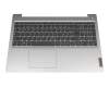 Clavier incl. topcase DE (allemand) gris/argent original pour Lenovo IdeaPad 3-15IIL05 (81WE)