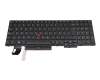 SN20V79065 original Lenovo clavier DE (allemand) noir/noir avec rétro-éclairage et mouse stick