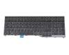 CP794249-XX original Fujitsu clavier DE (allemand) noir/noir avec rétro-éclairage