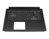 6B.QCUN2.015 original Acer clavier incl. topcase CH (suisse) moir/blanc/noir avec rétro-éclairage