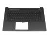 Clavier incl. topcase DE (allemand) noir/noir original pour HP 17-cn0000