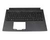 Clavier incl. topcase CH (suisse) noir/noir original pour Acer Aspire 3 (A315-53G)