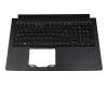 6B.GY9N2.013 original Acer clavier incl. topcase CH (suisse) noir/noir