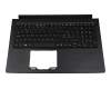 Clavier incl. topcase CH (suisse) noir/noir original pour Acer Aspire 3 (A315-41)