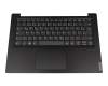 Clavier incl. topcase DE (allemand) gris/noir original pour Lenovo IdeaPad S145-14IWL (81MU0089GE)