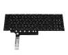 Clavier DE (allemand) noir original pour MSI GP76 Leopard 10UE/10UG/10UH (MS-17K2)