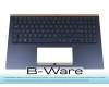 0KN1-9D2GE16 original Pegatron clavier incl. topcase DE (allemand) bleu/bleu avec rétro-éclairage b-stock