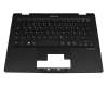 40073016 original Medion clavier incl. topcase DE (allemand) noir/noir