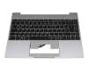 40078934 original Medion clavier incl. topcase DE (allemand) noir/gris avec rétro-éclairage