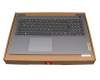 Clavier incl. topcase DE (allemand) noir/gris original pour Lenovo IdeaPad 3-15ALC6 (82KU)