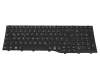 Clavier DE (allemand) noir/noir original pour Fujitsu LifeBook E5512