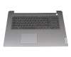 Clavier incl. topcase DE (allemand) noir/gris original pour Lenovo IdeaPad 3-17ALC6 (82KV)