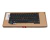 5N21H76964 original Lenovo clavier DE (allemand) gris/gris avec rétro-éclairage et mouse stick