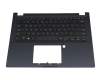 90NX02P1-R31AR0 original Asus clavier incl. topcase noir/noir avec rétro-éclairage arabe
