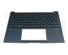 90NB11R1-R31GE0 original Asus clavier incl. topcase DE (allemand) bleu/bleu avec rétro-éclairage