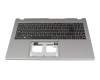 Clavier incl. topcase CH (suisse) noir/gris original pour Acer Aspire 5 (A515-58P)
