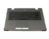 Clavier incl. topcase DE (allemand) noir avec rétro-éclairage original pour Acer Enduro Urban N3 (EUN314-51W)
