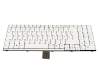 Clavier DE (allemand) blanc original pour Clevo D9C