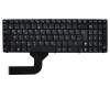 Clavier DE (allemand) noir/noir brillant pour Asus K52JC