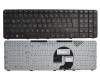 608555-041 original HP clavier DE (allemand) noir