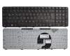 Clavier DE (allemand) noir original pour HP Pavilion dv7-4012eg (WS526EA)