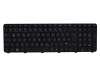 Clavier DE (allemand) noir/noir brillant original pour HP Pavilion dv7-6b00