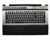 BA75-02698C original Samsung clavier incl. topcase DE (allemand) noir/anthracite