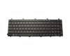 Clavier DE (allemand) noir avec rétro-éclairage pour Sager Notebook NP9570 (P570WM)