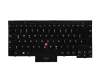 Clavier DE (allemand) noir/noir avec mouse stick pour Lenovo ThinkPad X230 (2324)